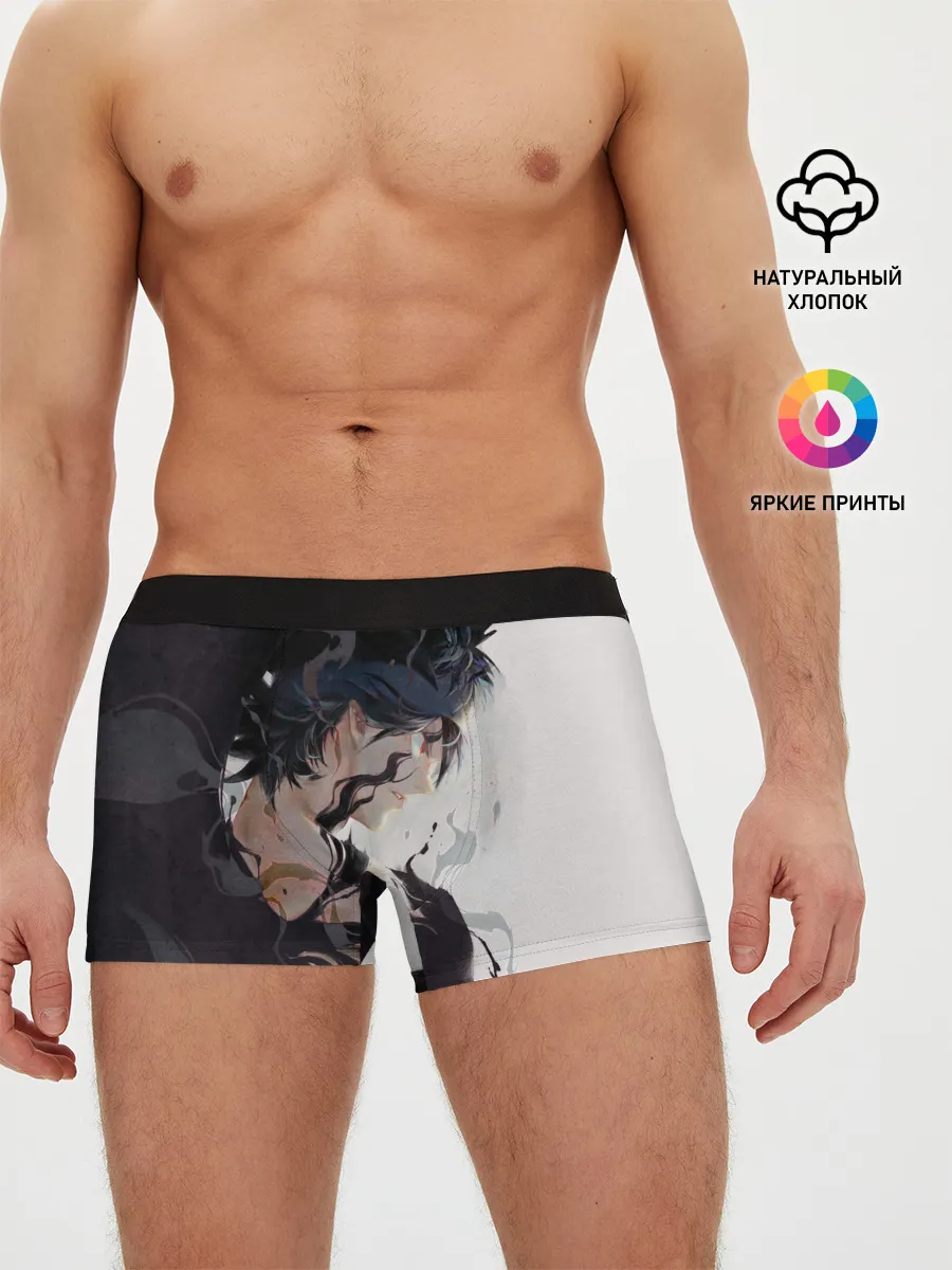 Мужские трусы боксеры / Black Asta