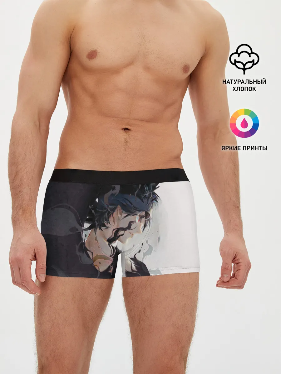 Мужские трусы боксеры / Black Asta