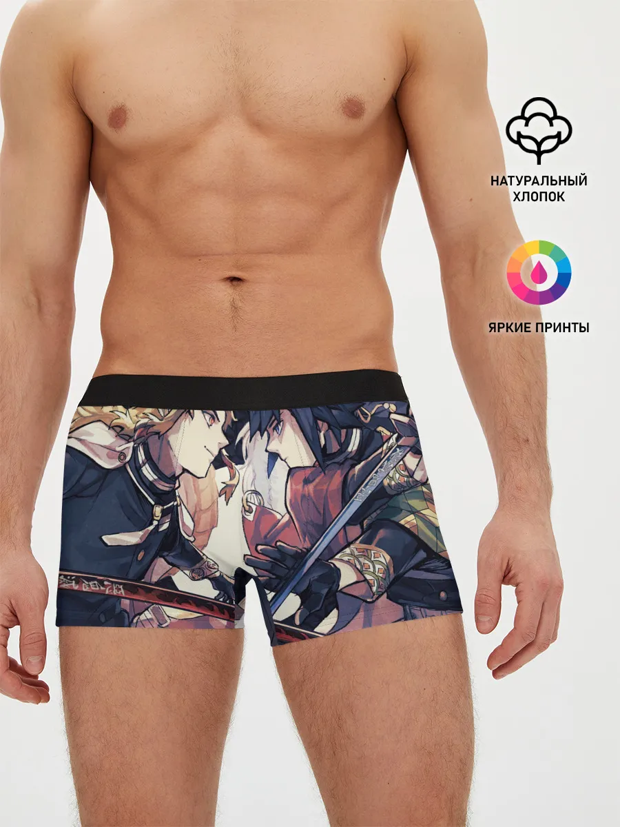 Мужские трусы боксеры / Два Клинка