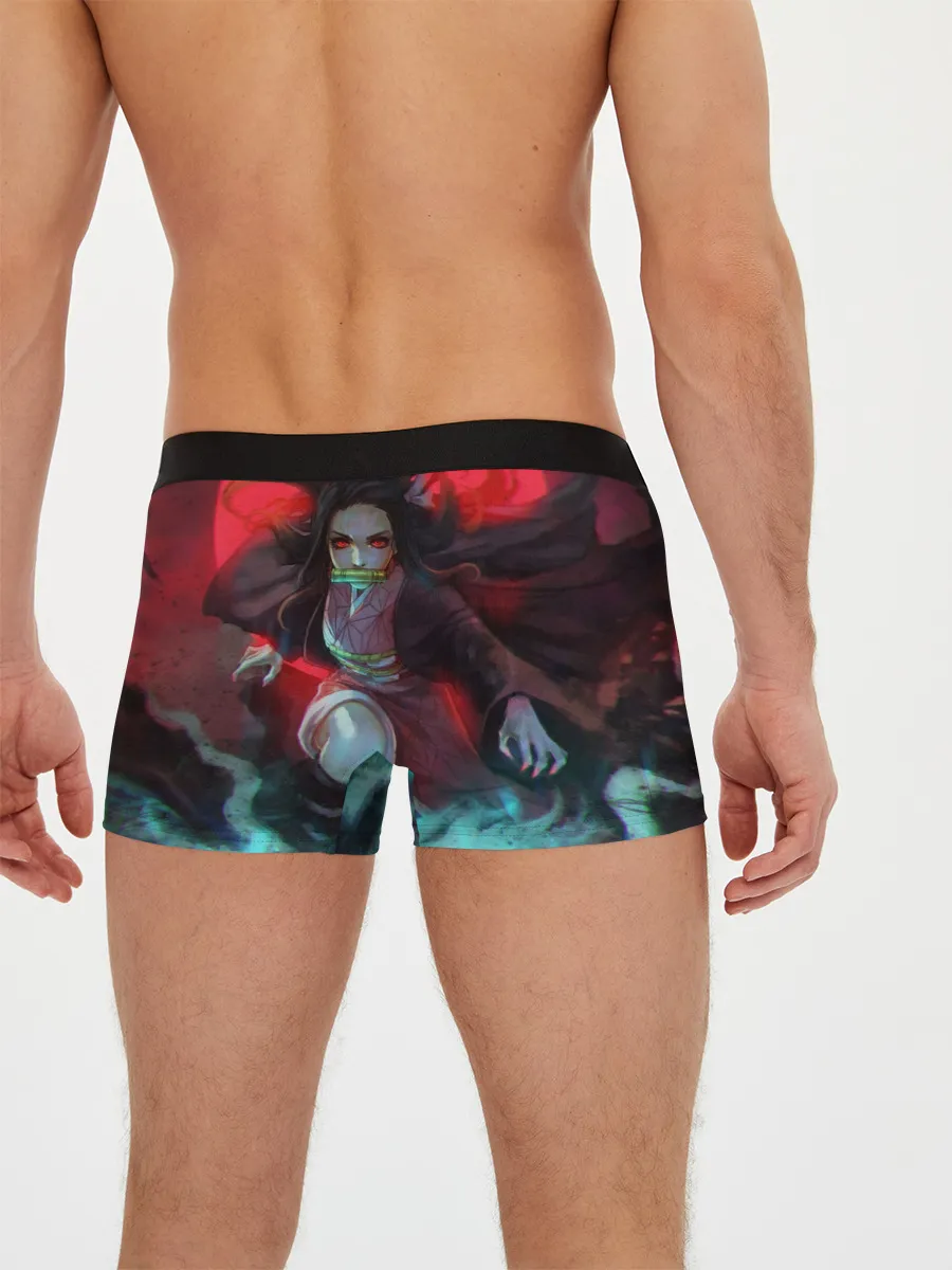 Мужские трусы боксеры / НЕЗУКО ИЗ КЛИНКА