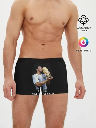 Мужские трусы боксеры / Diego Maradona