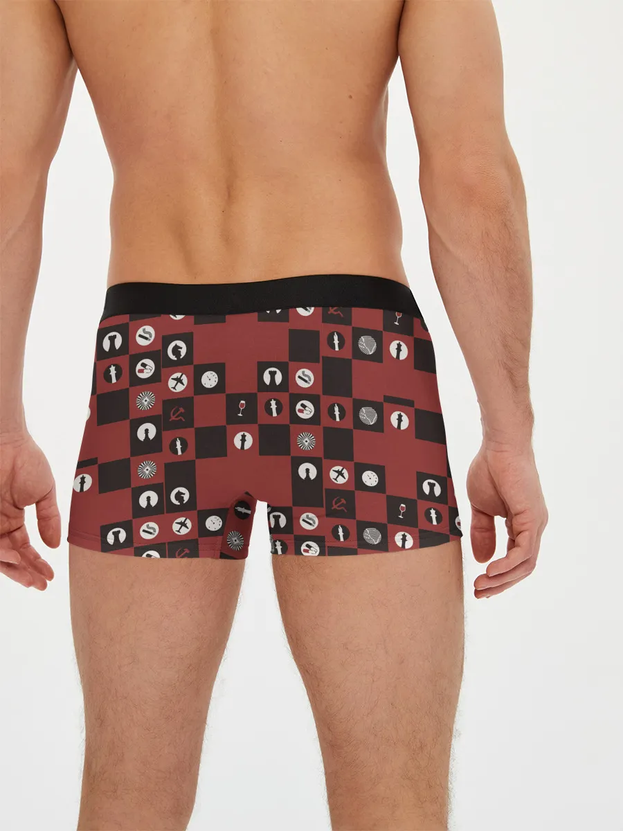 Мужские трусы боксеры / Ход королевы / The Que