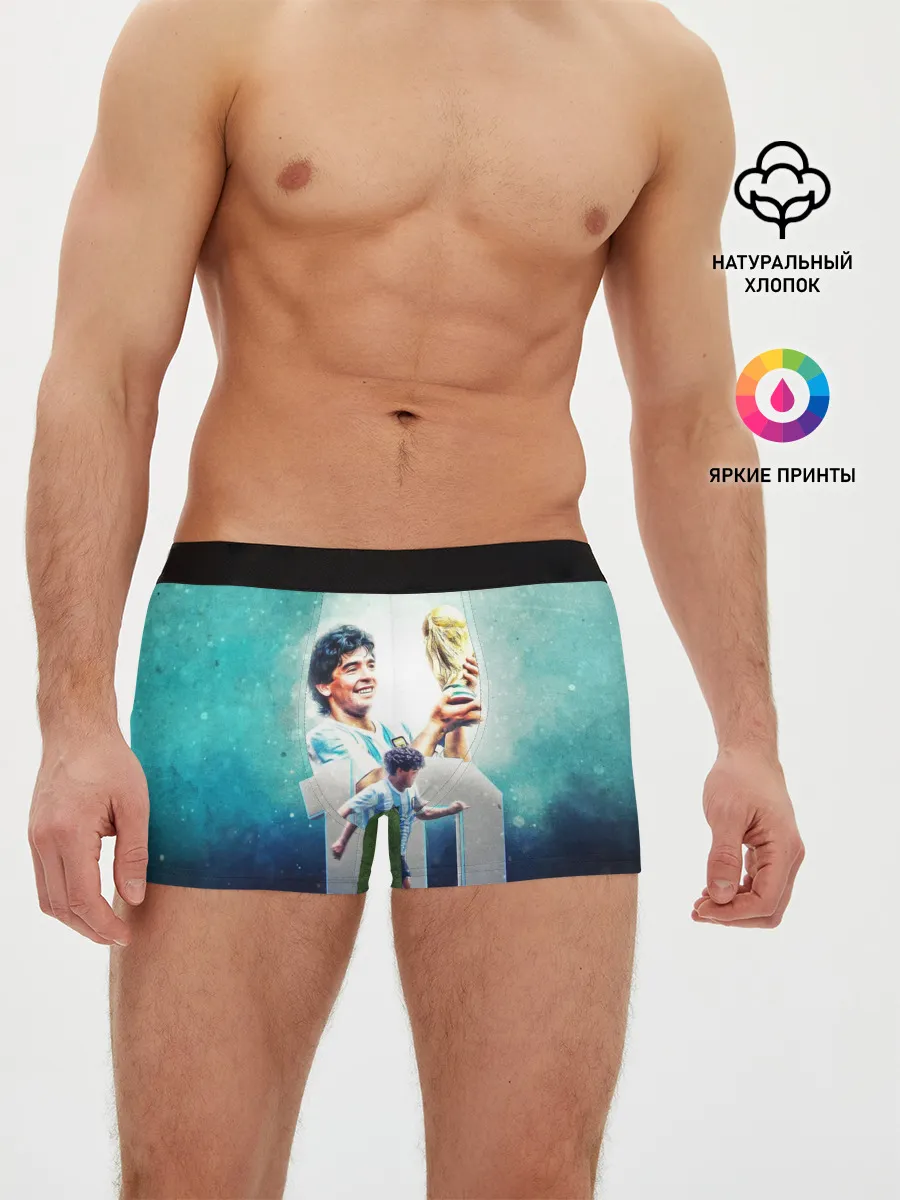 Мужские трусы боксеры / 10 number