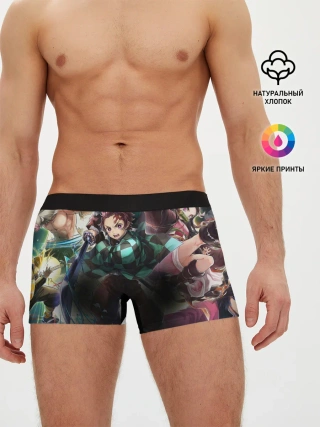 Мужские трусы боксеры / КЛИНОК РАССЕКАЮЩИЙ ДЕМОНОВ