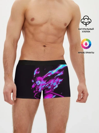 Мужские трусы боксеры / НЕОНОВЫЙ ТАНДЖИРО