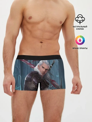 Мужские трусы боксеры / Ведьмак 2