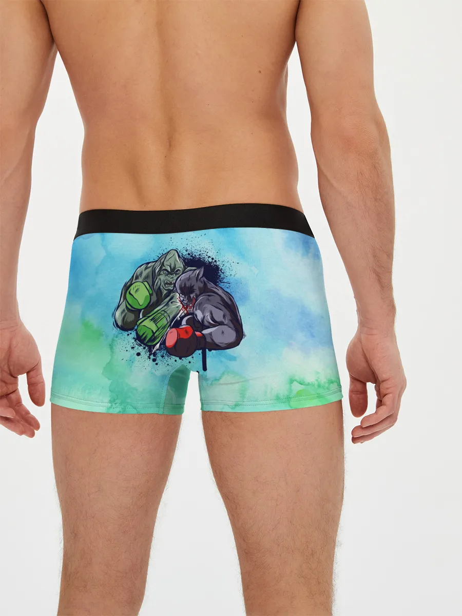 Мужские трусы боксеры / Тайсон против Джонса