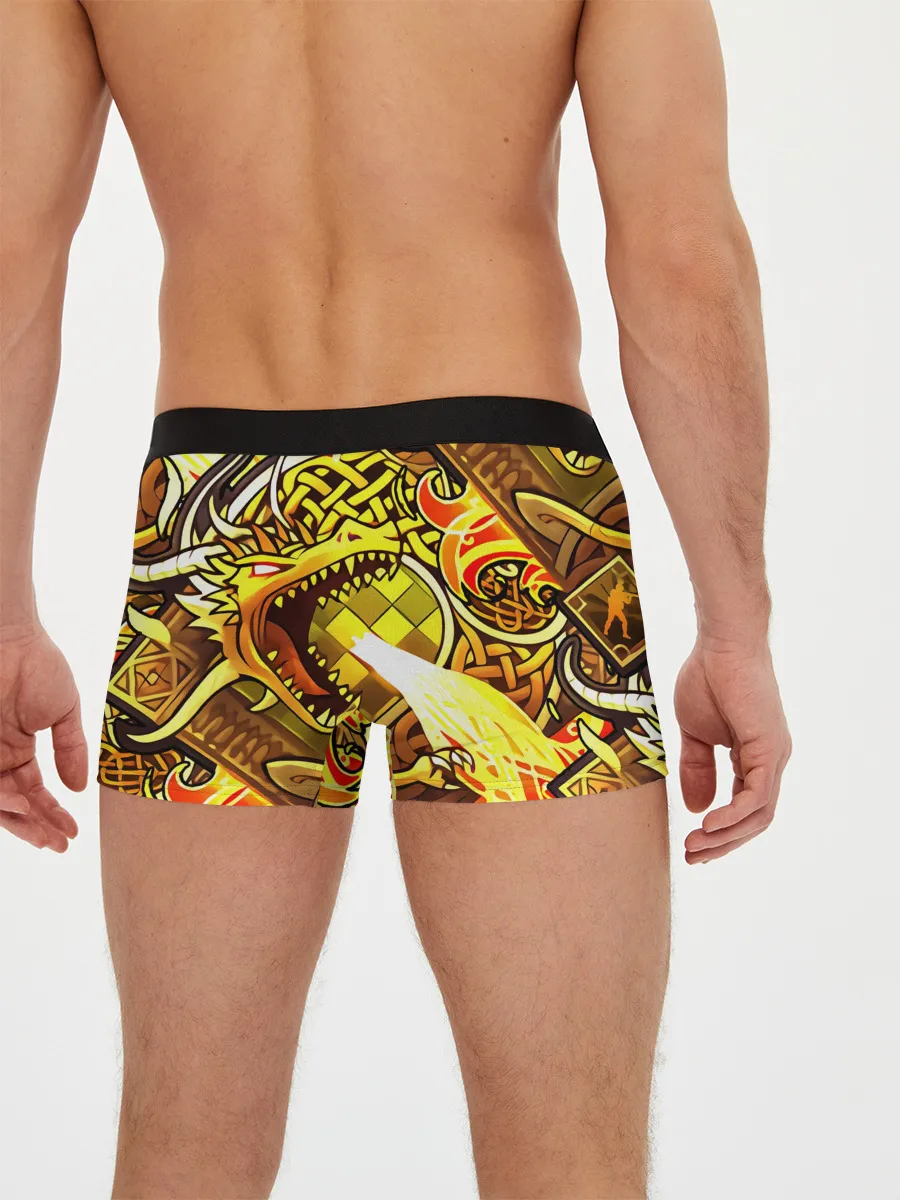 Мужские трусы боксеры / CS GO - DRAGON LORE | ИСТОРИЯ О ДРАКОНЕ