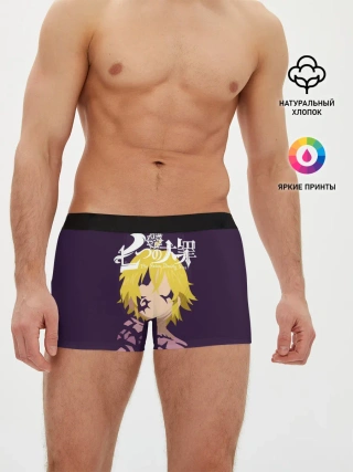 Мужские трусы боксеры / Nanatsu no Taizai силуэт