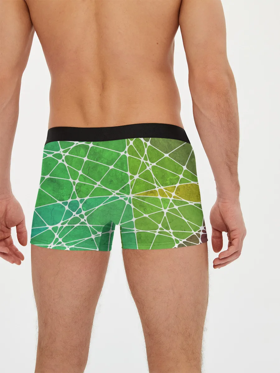 Мужские трусы боксеры / Абстракция камень