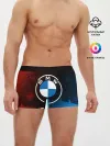Мужские трусы боксеры / BMW - Снежный