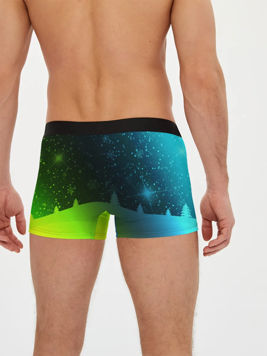 Мужские трусы боксеры / CS GO | КС ГО - Снежный