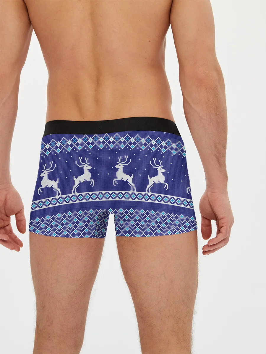 Мужские трусы боксеры / Олени