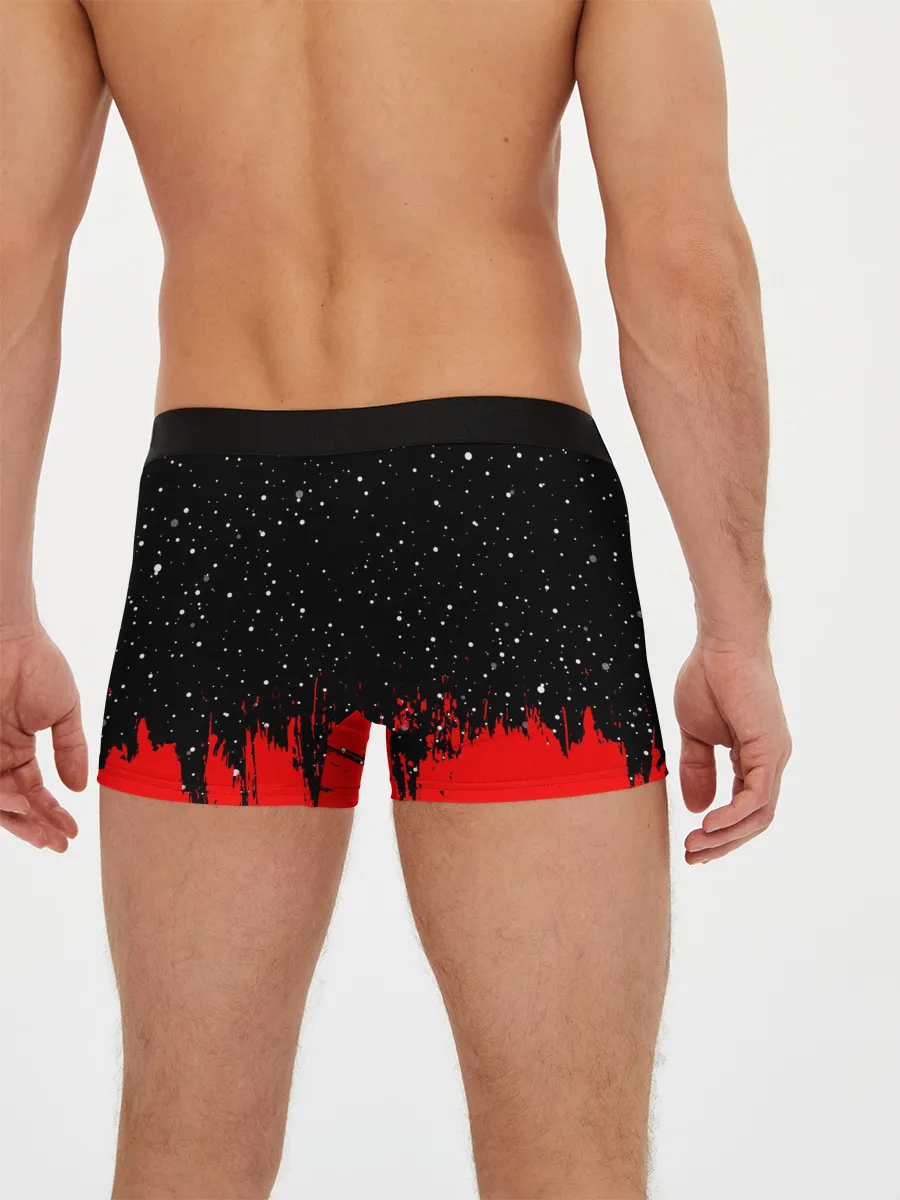 Мужские трусы боксеры / AMONG US - НЕ ВЕРЬ НИКОМУ