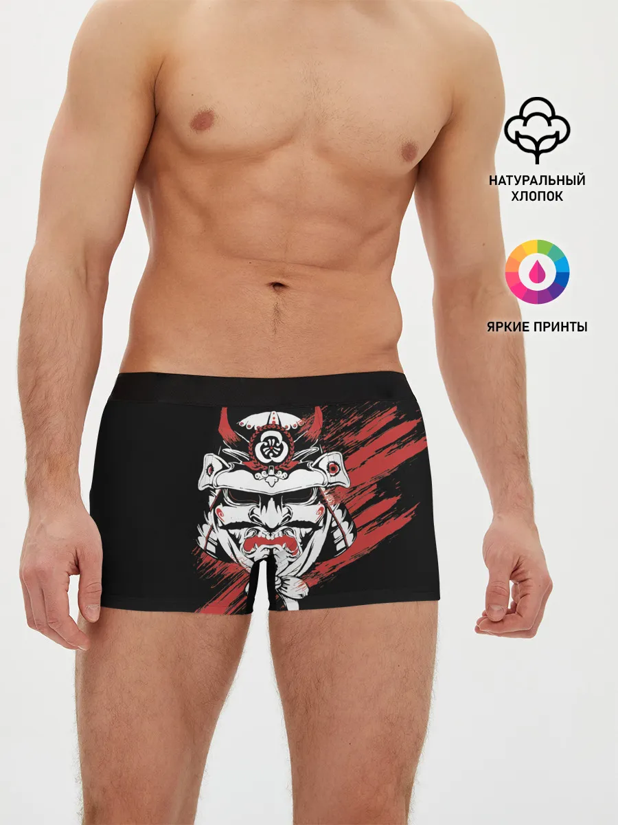 Мужские трусы боксеры / Самурай Маска