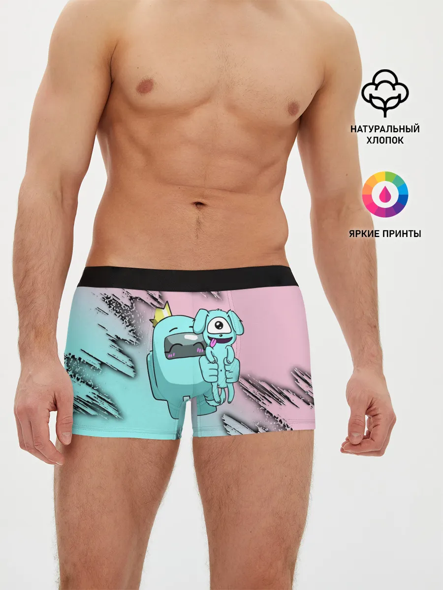 Мужские трусы боксеры / AMONG US