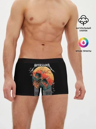 Мужские трусы боксеры / Metallica