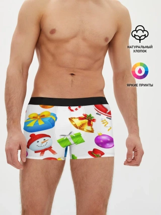 Мужские трусы боксеры / Новый год!