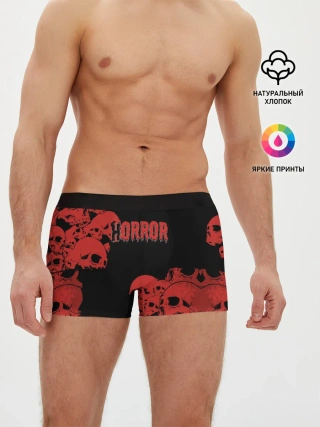 Мужские трусы боксеры / Horror