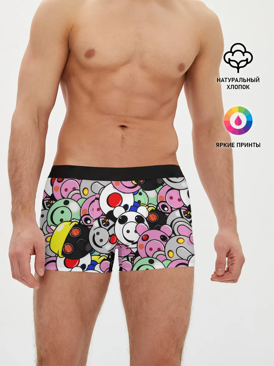 Мужские трусы боксеры / ROBLOX PIGGY