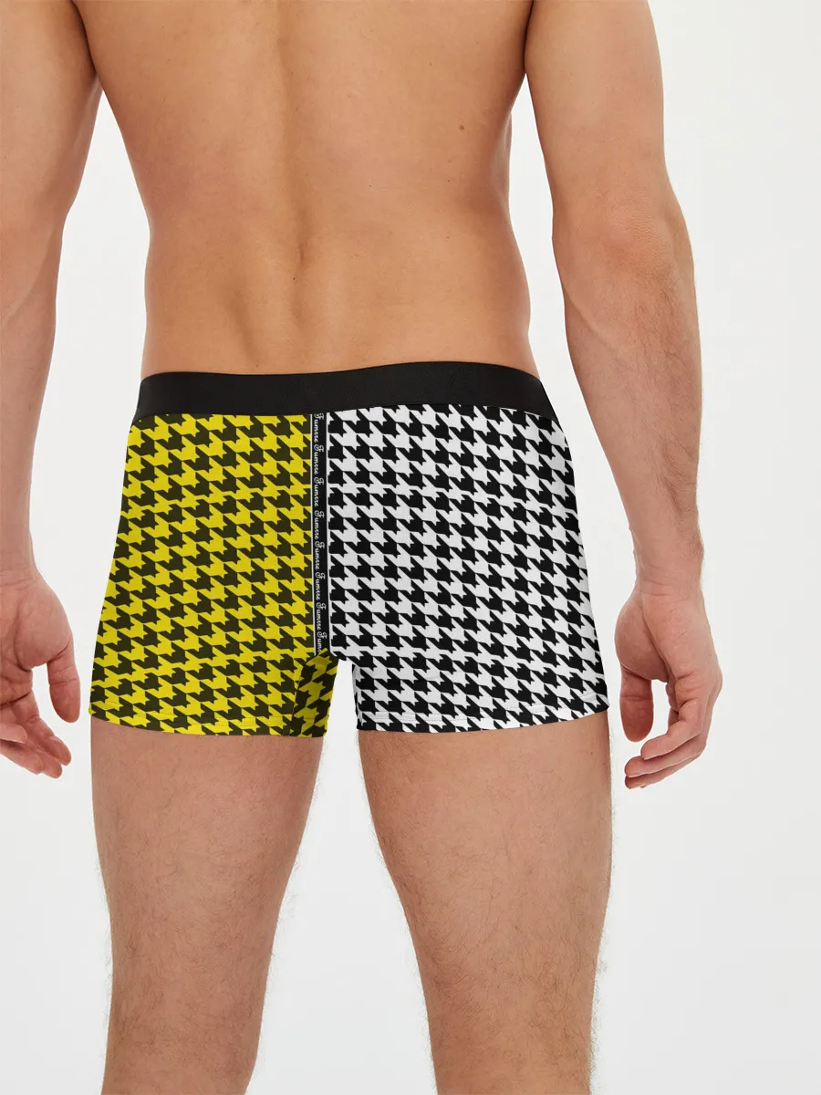 Мужские трусы боксеры / гусиные лапки 3D