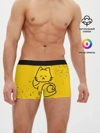 Мужские трусы боксеры / AMONG US - КОТИК