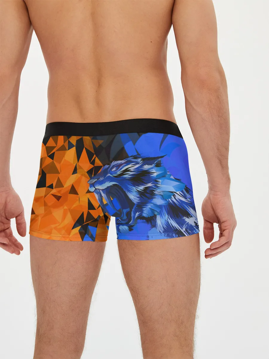 Мужские трусы боксеры / Тигр