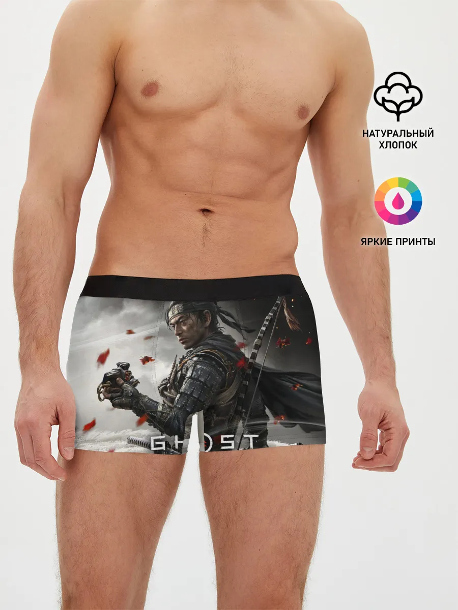 Мужские трусы боксеры / Ghost of Tsushima