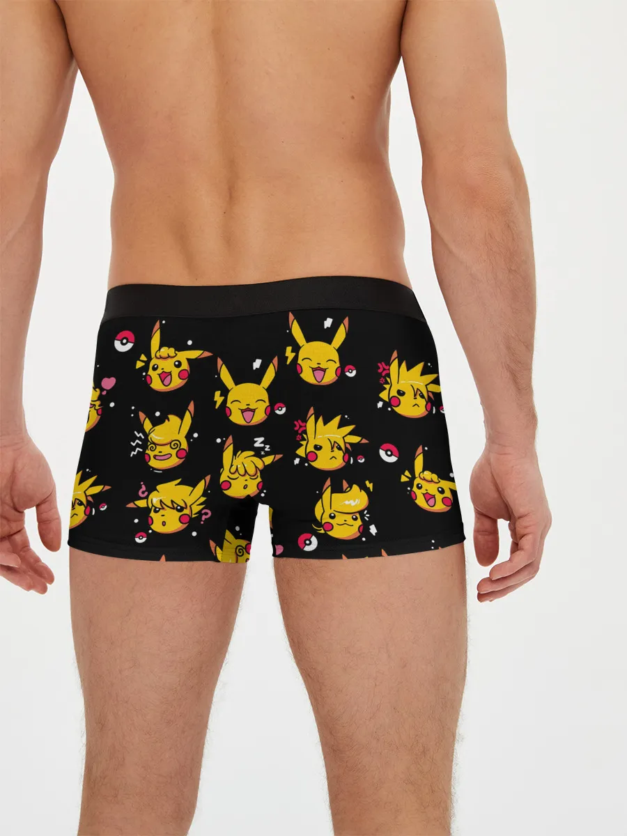 Мужские трусы боксеры / Пикачу Эмоции