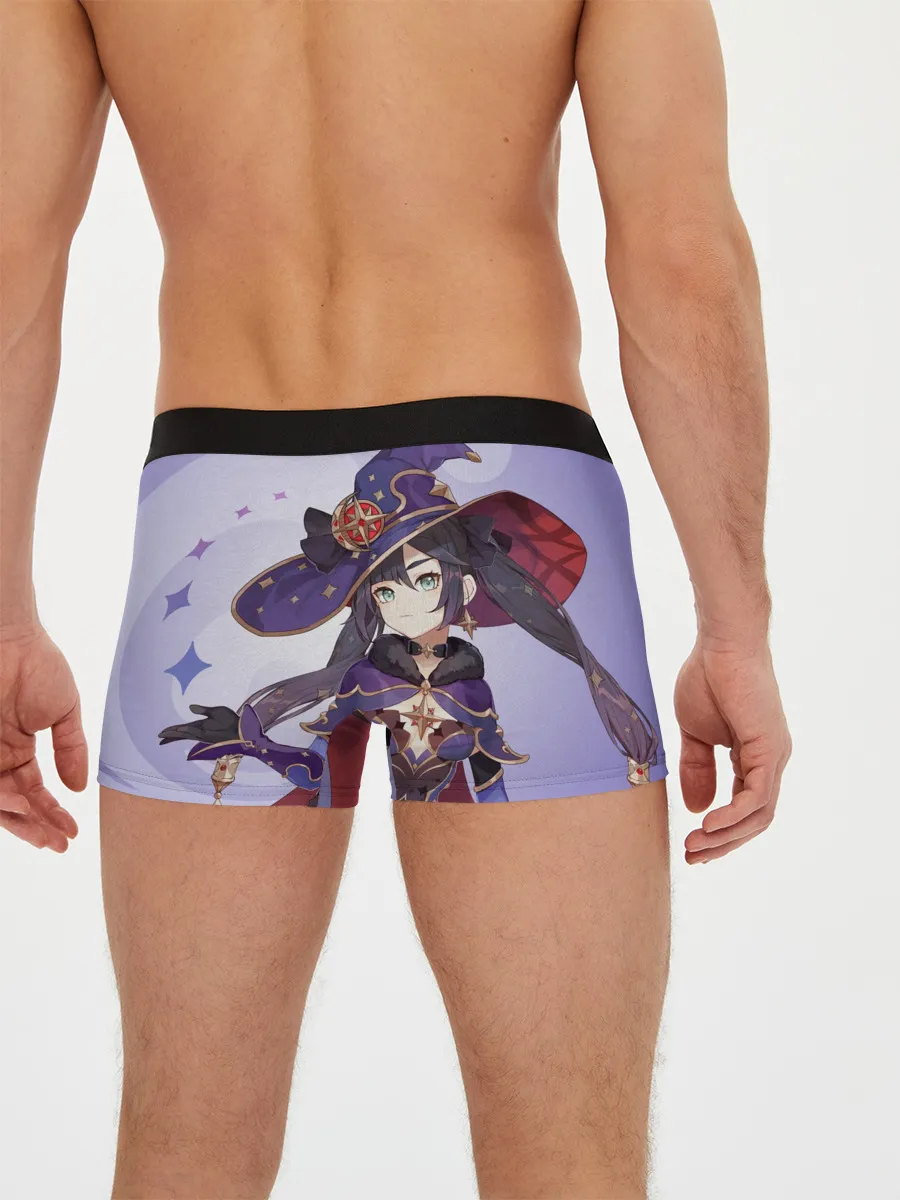 Мужские трусы боксеры / GENSHIN IMPACT, МОНА