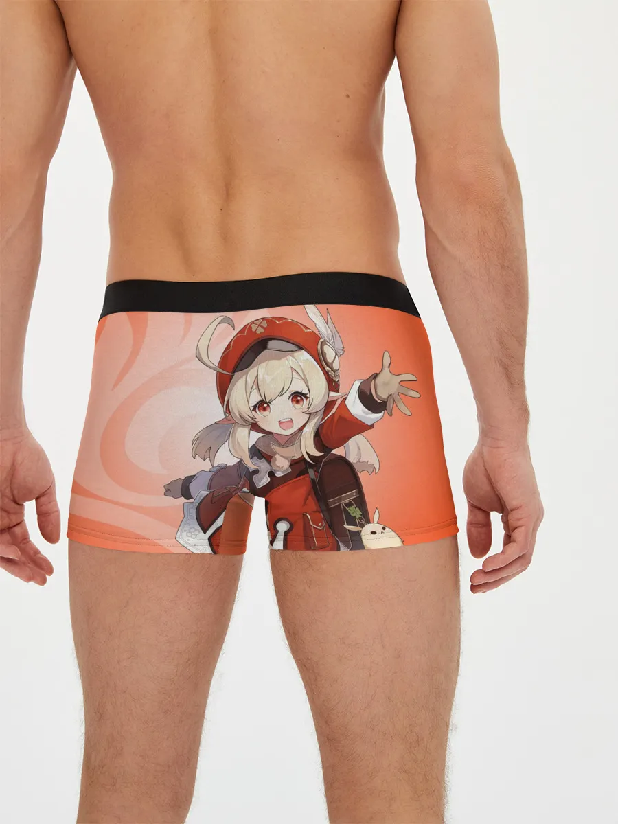 Мужские трусы боксеры / GENSHIN IMPACT, КЛИ