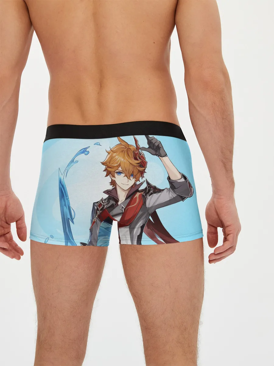 Мужские трусы боксеры / GENSHIN IMPACT, ТАРТАЛЬЯ