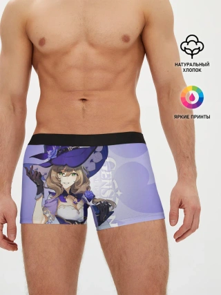 Мужские трусы боксеры / GENSHIN IMPACT, ЛИЗА