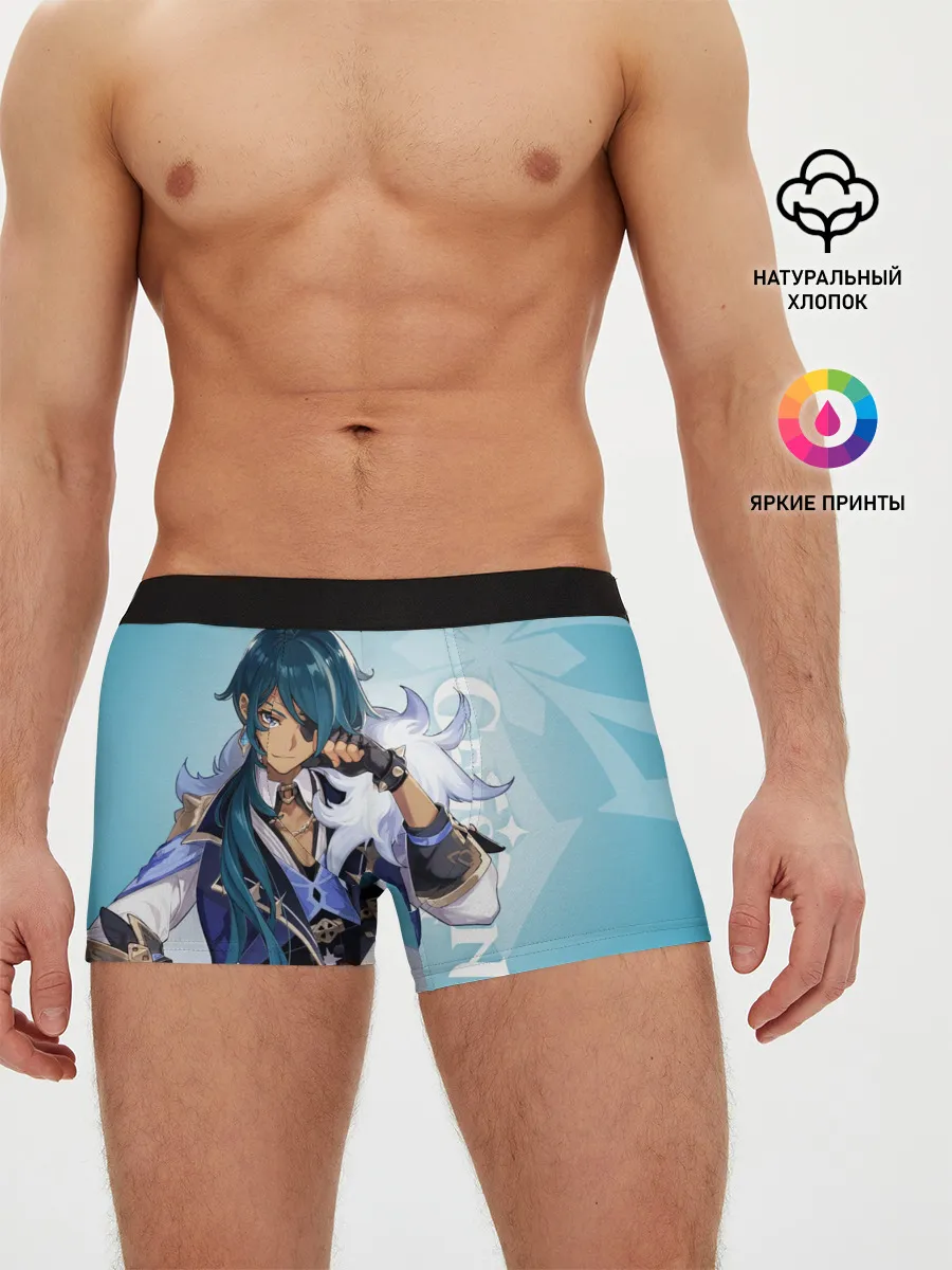 Мужские трусы боксеры / GENSHIN IMPACT, КЭЙА