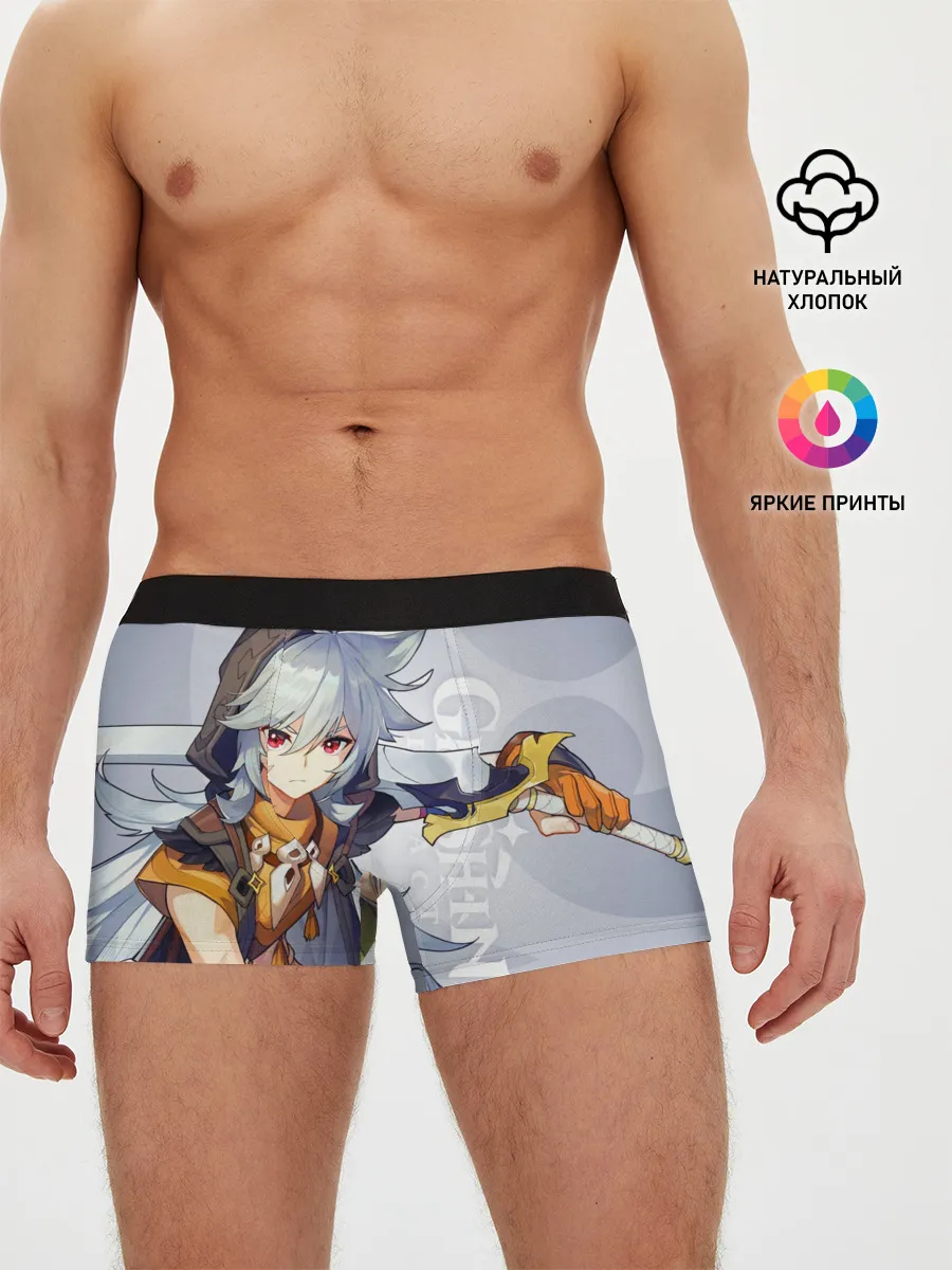 Мужские трусы боксеры / GENSHIN IMPACT, РЭЙЗОР