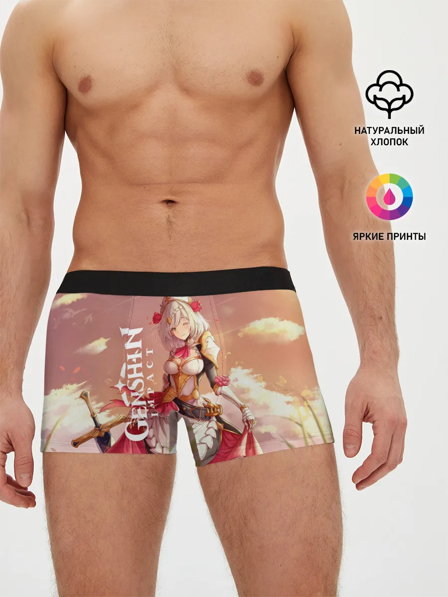 Мужские трусы боксеры / GENSHIN IMPACT