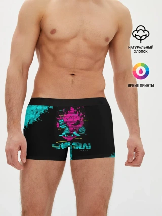 Мужские трусы боксеры / 2077