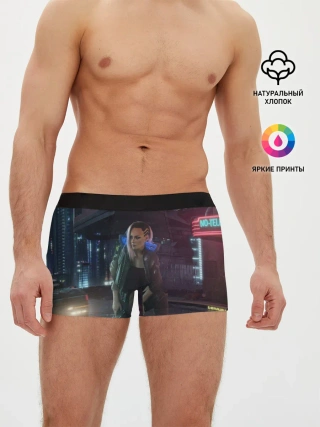 Мужские трусы боксеры / Cyberpunk 2077