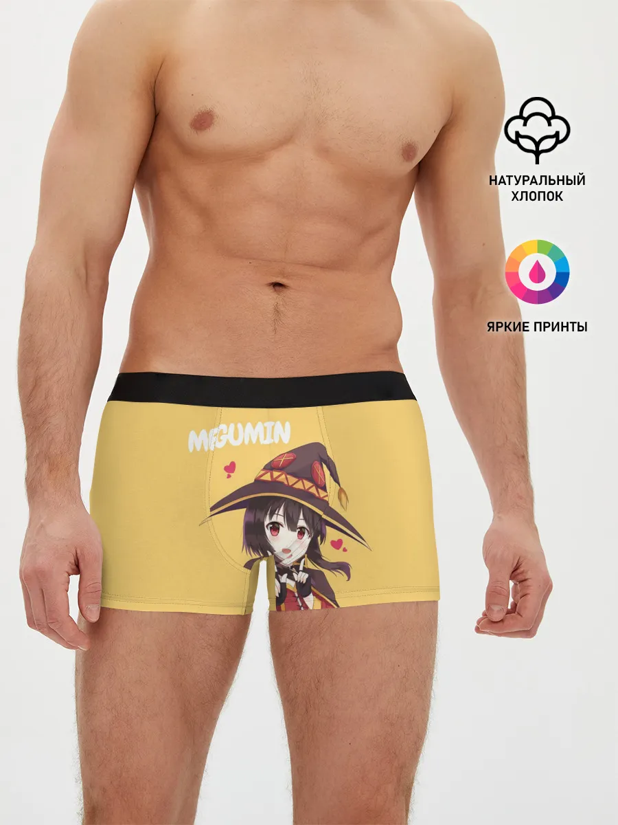 Мужские трусы боксеры / Megumin ноу ноу