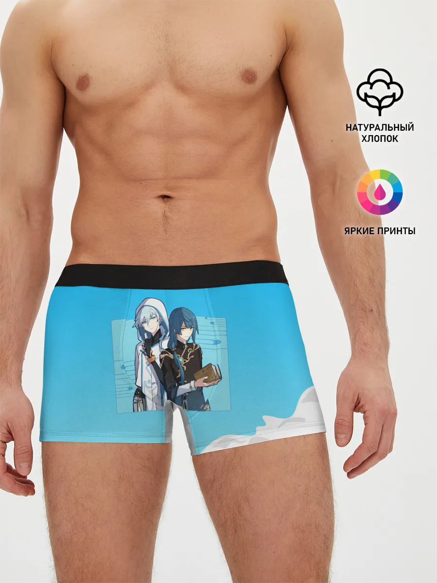 Мужские трусы боксеры / Genshin Impact