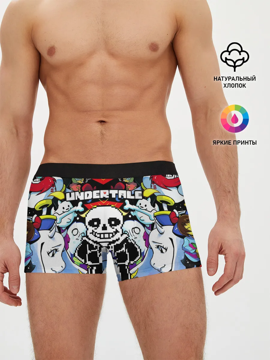 Мужские трусы боксеры / UNDERTALE