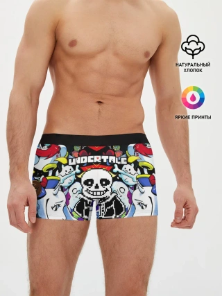 Мужские трусы боксеры / UNDERTALE