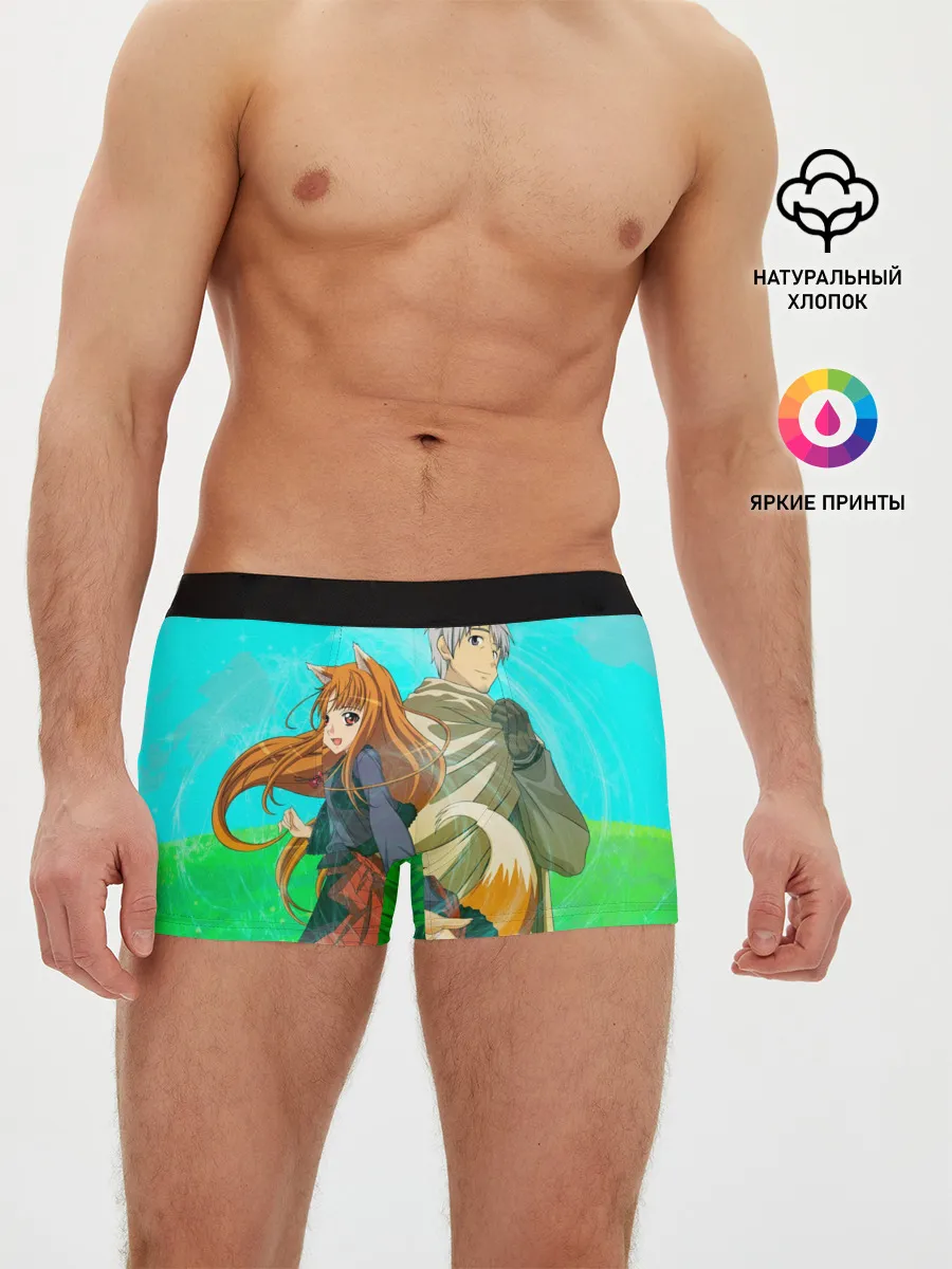 Мужские трусы боксеры / Волчица и пряности