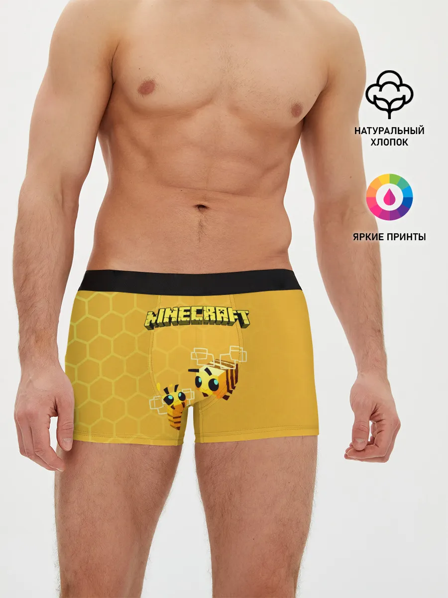 Мужские трусы боксеры / Minecraft