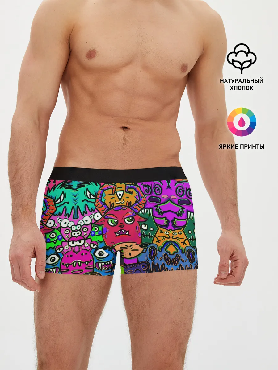 Мужские трусы боксеры / Happy