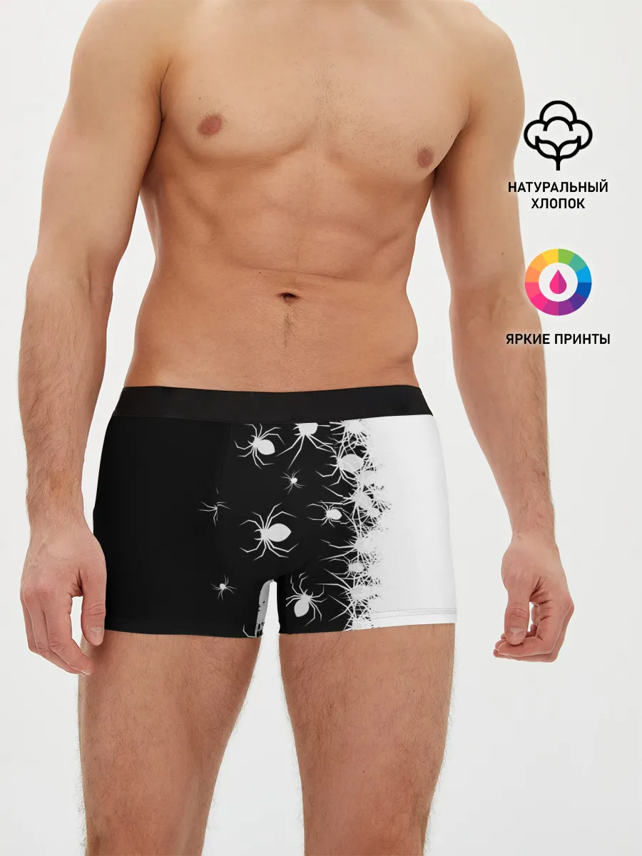 Мужские трусы боксеры / Пауки