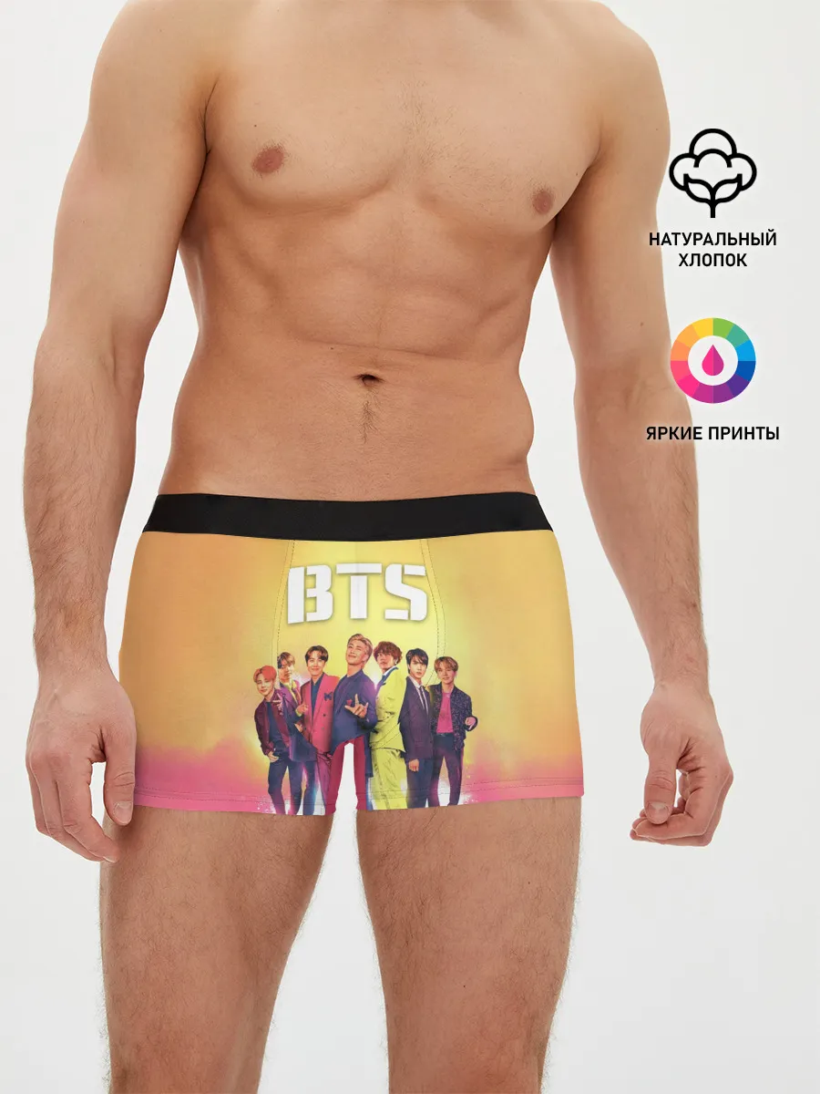 Мужские трусы боксеры / BTS