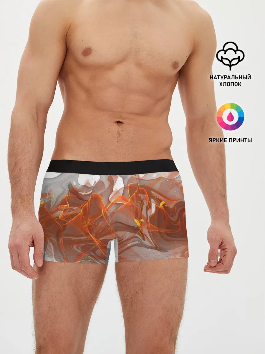 Мужские трусы боксеры / ОГОНЬ