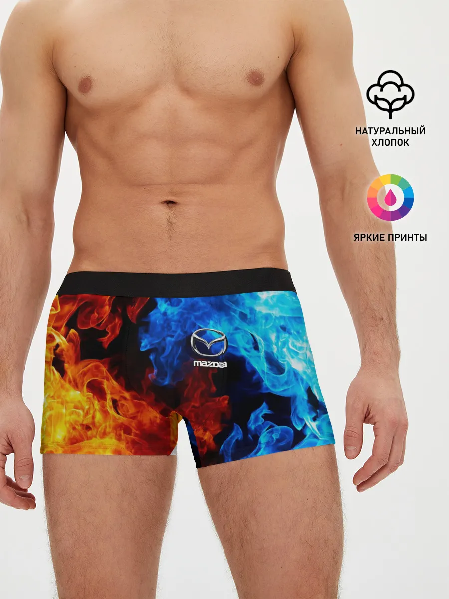 Мужские трусы боксеры / MAZDA