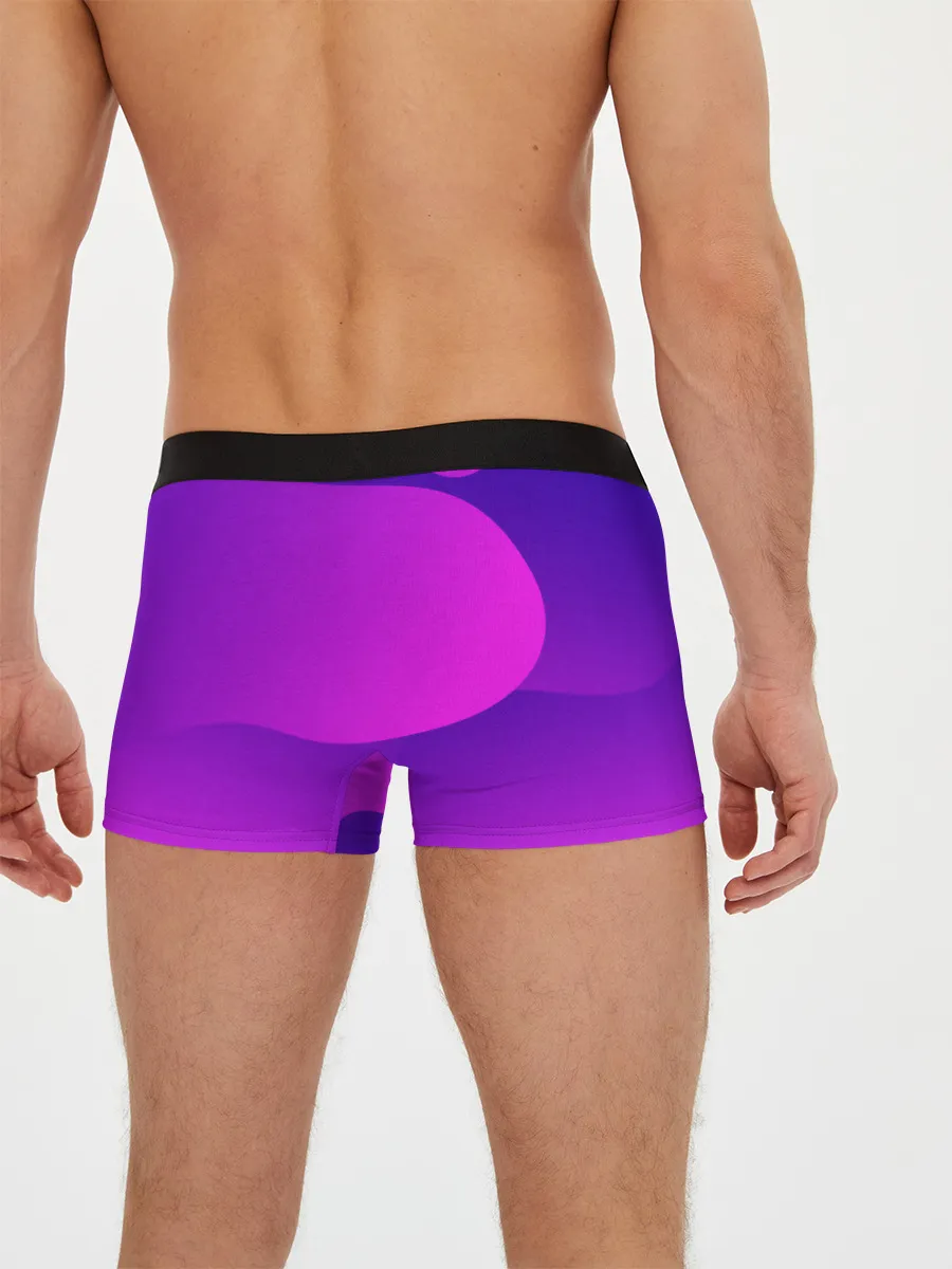 Мужские трусы боксеры / НЕОНОВАЯ ГЕОМЕТРИЯ